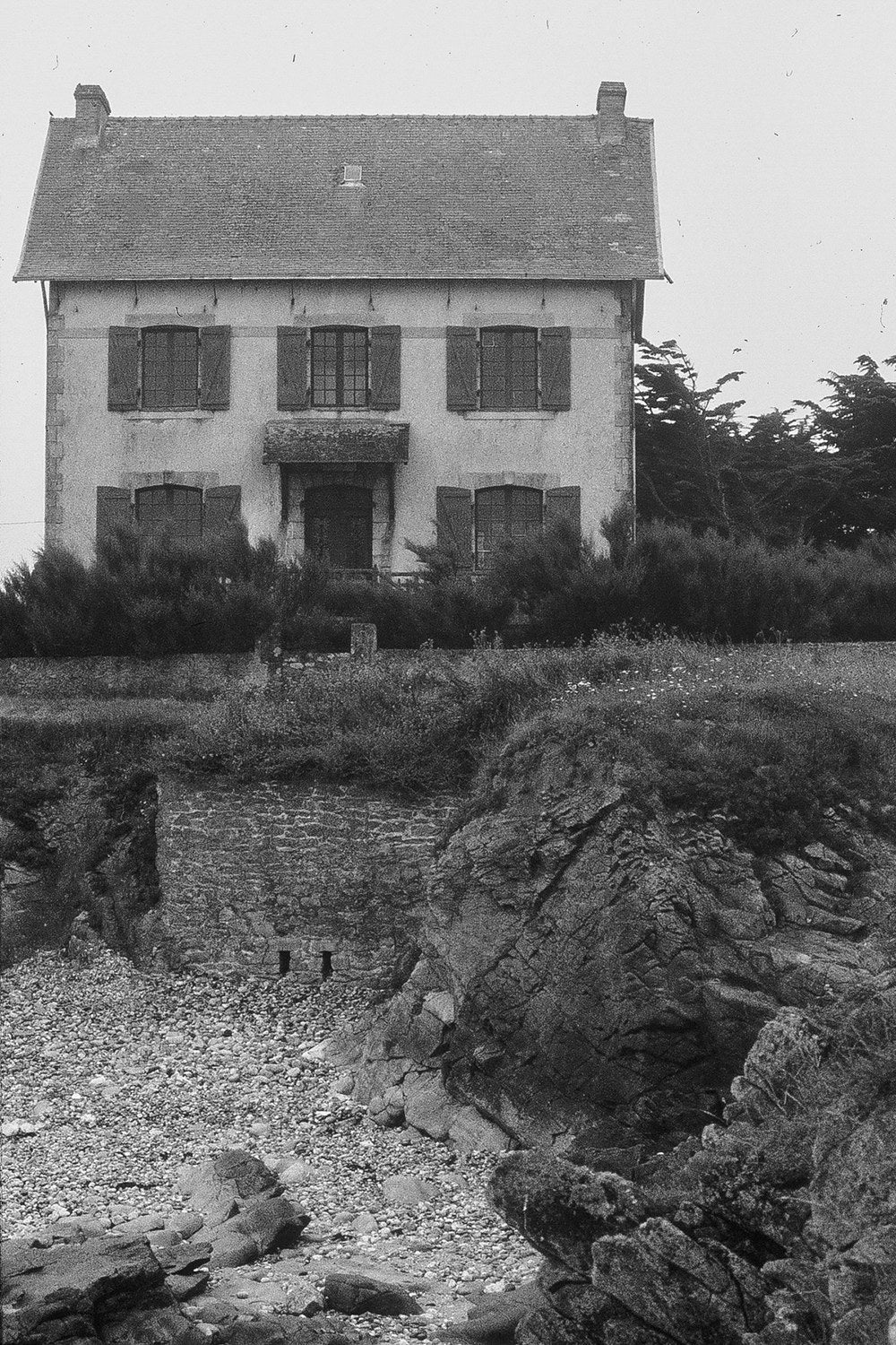 An Irish Home — black and white photograph by Craig Baker, CP#003.