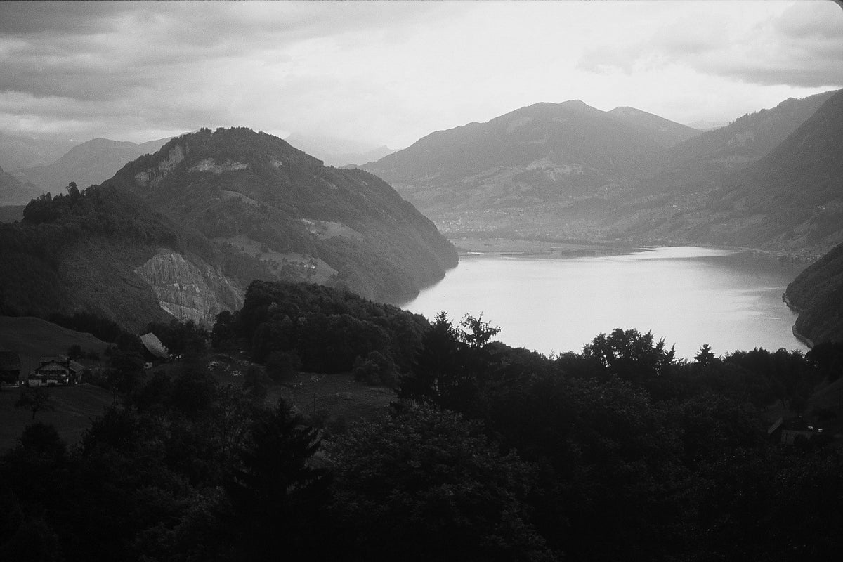 A Higher View — black and white photograph by Craig Baker, ML#010.